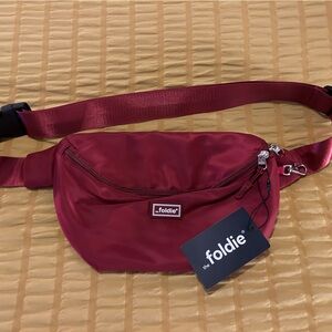 BRAND NEW WITH TAGS Red Foldie Crossbody Bag